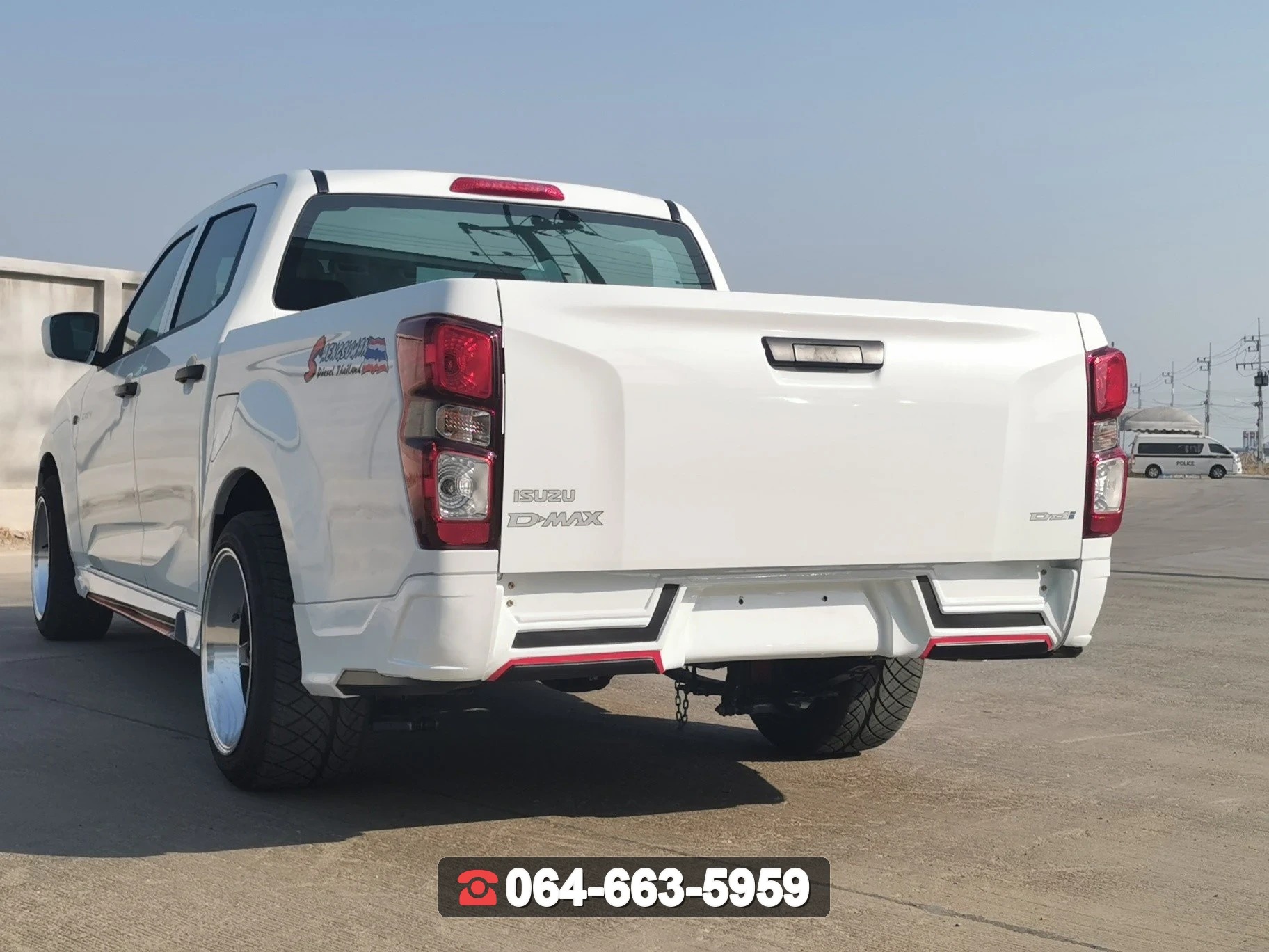 ชุดแต่งสเกิร์ต ISUZU D-MAX 2020 4D ตัวเตี้ย RiderM