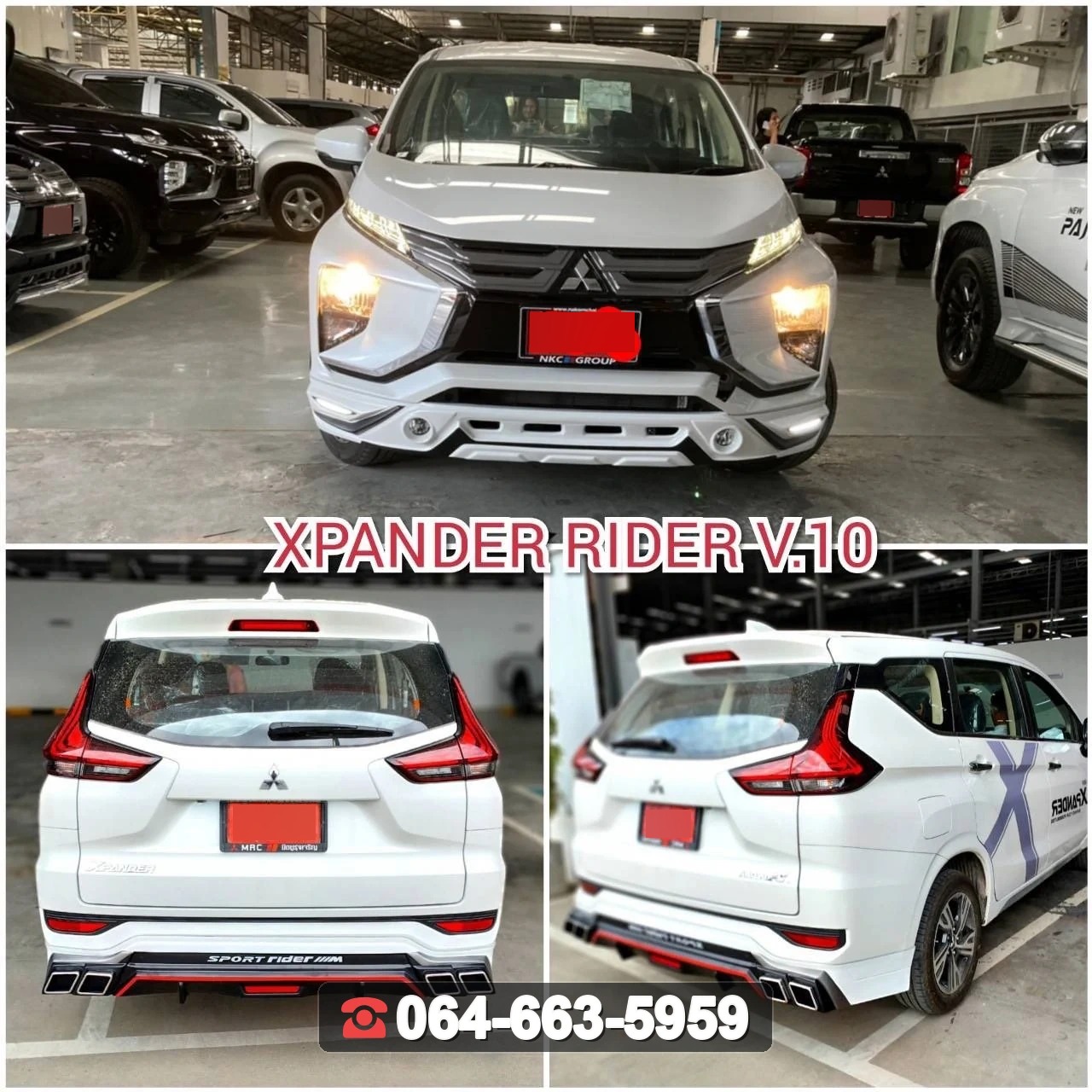 ชุดแต่งสเกิร์ต MITSUBISHI Xpander GT 2021 V.10 RiderM