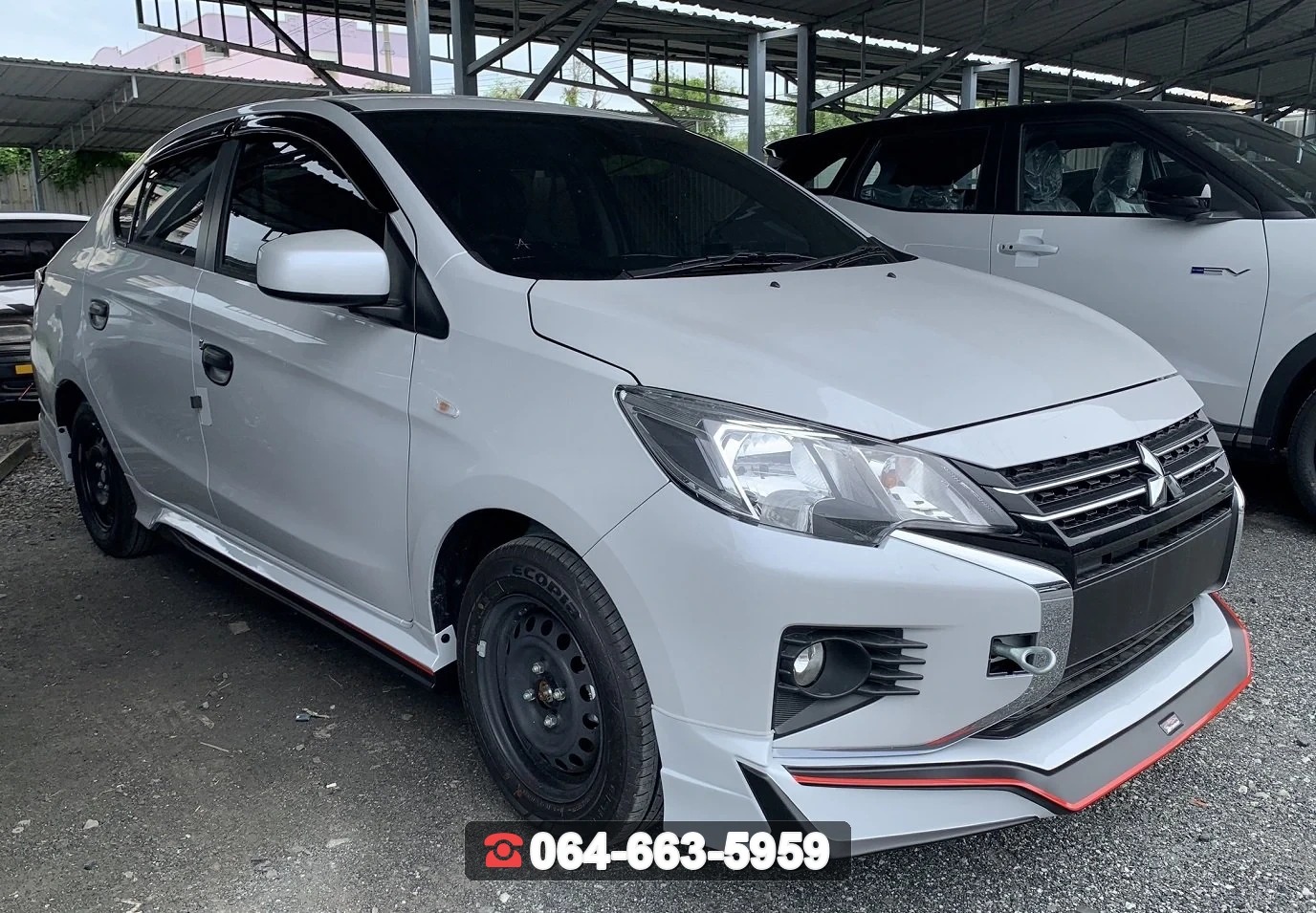 ชุดแต่งสเกิร์ต MITSUBISHI Attrage 2020 V.1 No.DAY RiderM