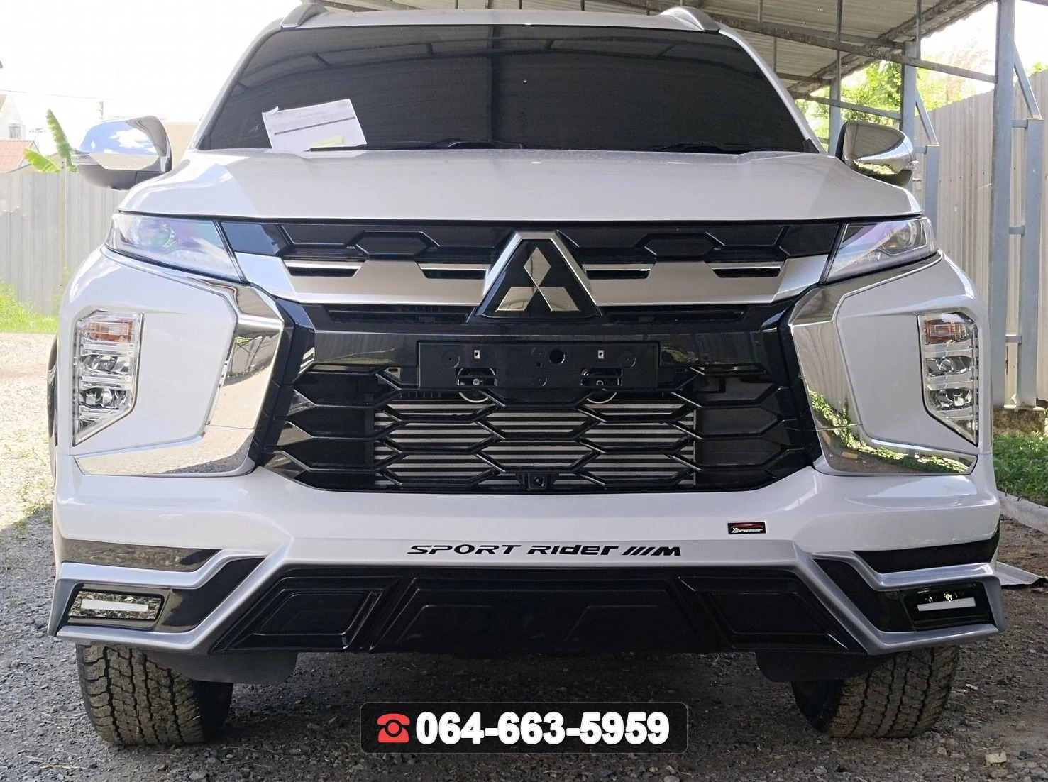 ชุดแต่งสเกิร์ต MITSUBISHI Pajero 2020 V.4 RiderM