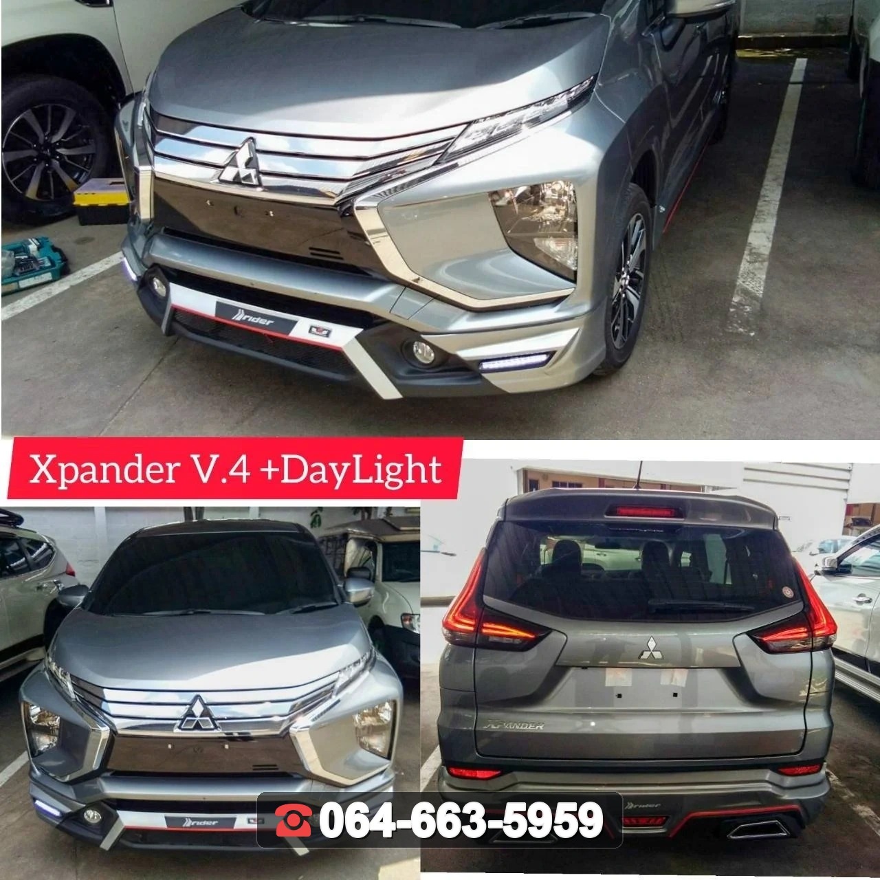 ชุดแต่งสเกิร์ต MITSUBISHI Xpander GT 2021 V.4 RiderM