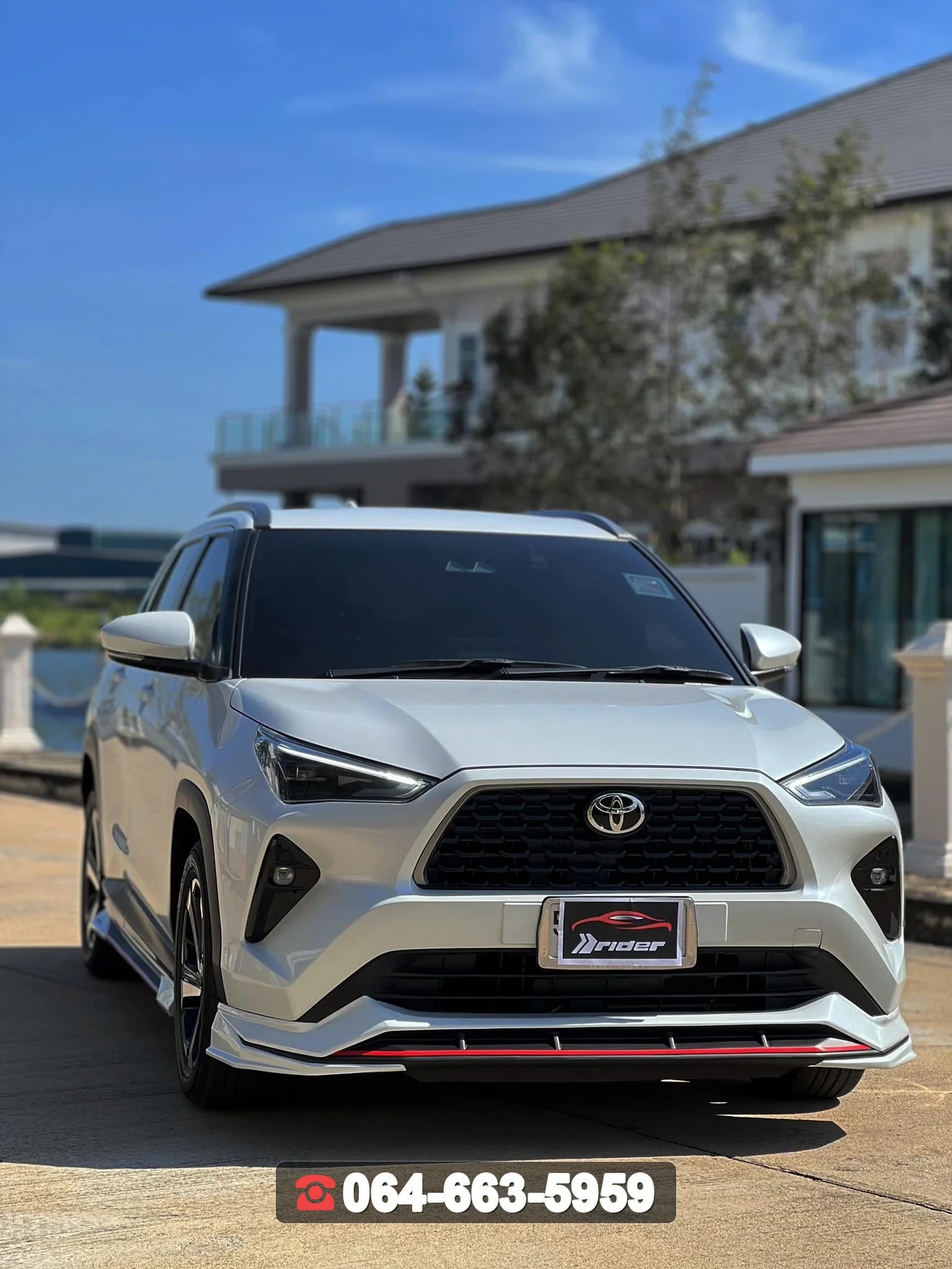 ชุดแต่งสเกิร์ต TOYOTA Yaris Cross 2024 RiderM