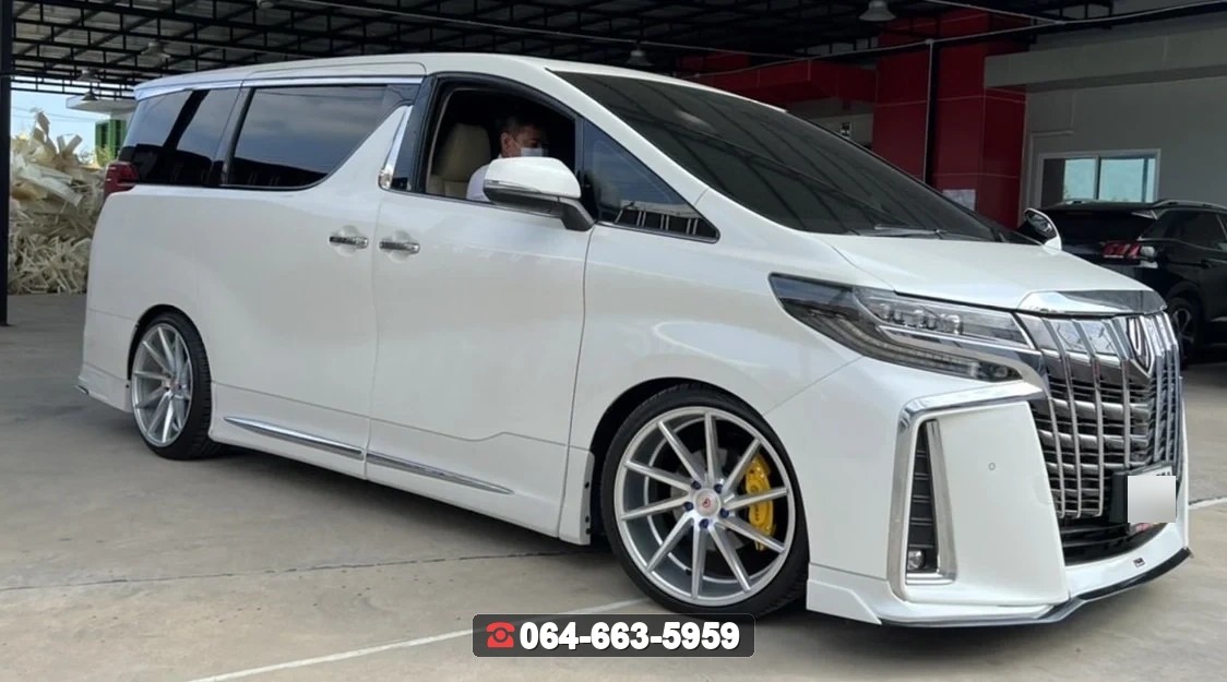 ชุดแต่งสเกิร์ต TOYOTA ALPHARD 2018-2022 RiderM