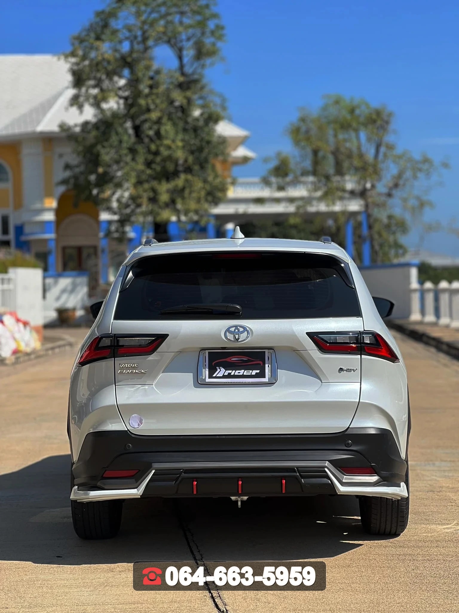 ชุดแต่งสเกิร์ต TOYOTA Yaris Cross 2024 RiderM