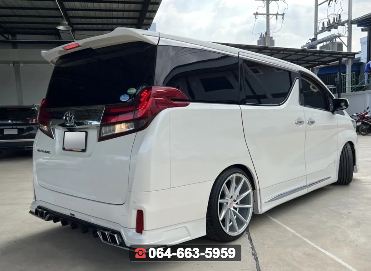 ชุดแต่งสเกิร์ต TOYOTA ALPHARD 2018-2022 RiderM