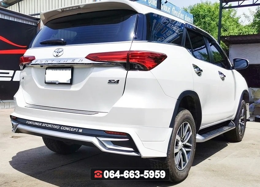 ชุดแต่งสเกิร์ต TOYOTA Fortuner 2018 RiderM