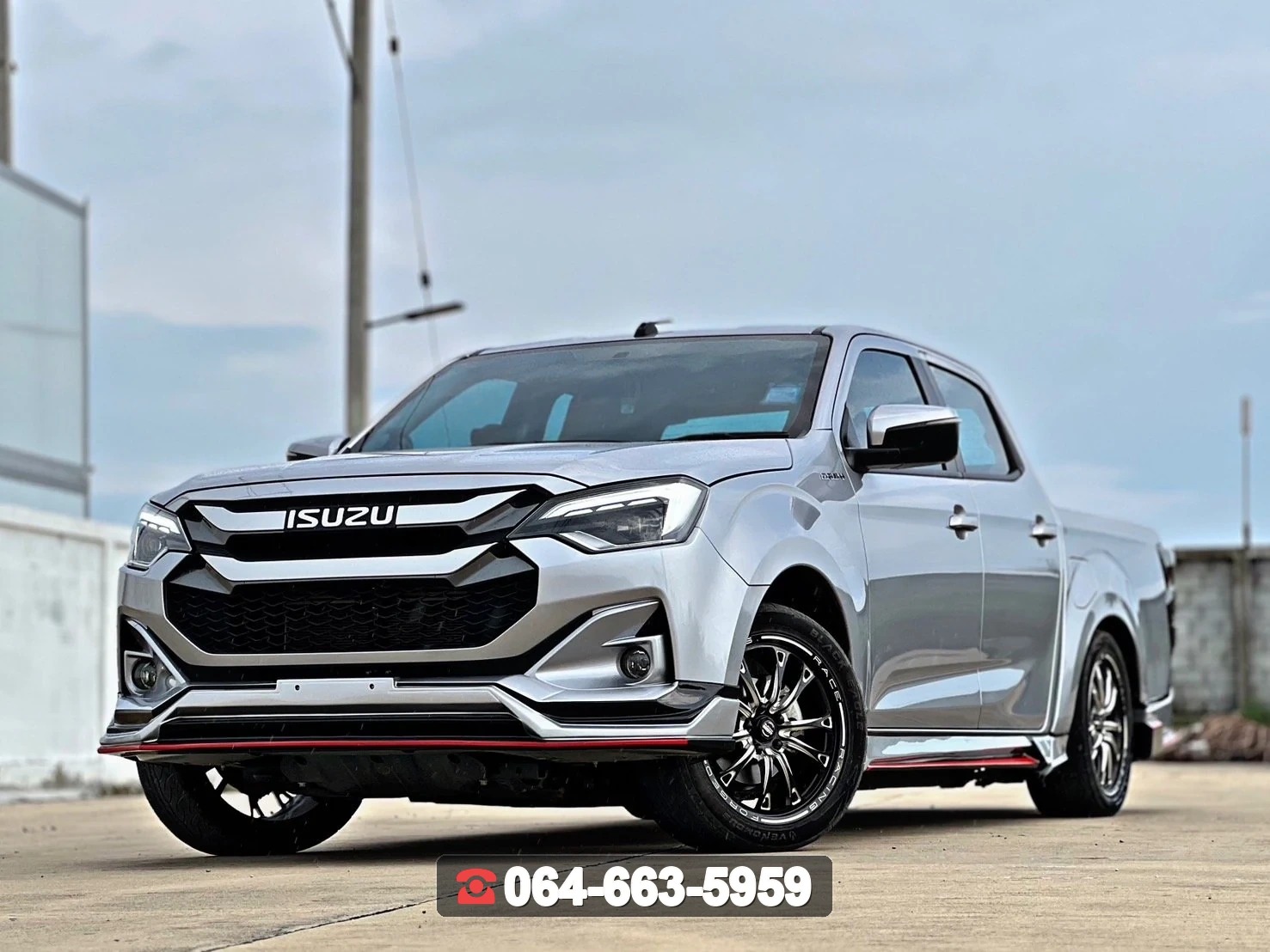 ชุดแต่งสเกิร์ต ISUZU D-MAX 2024 4D RiderM