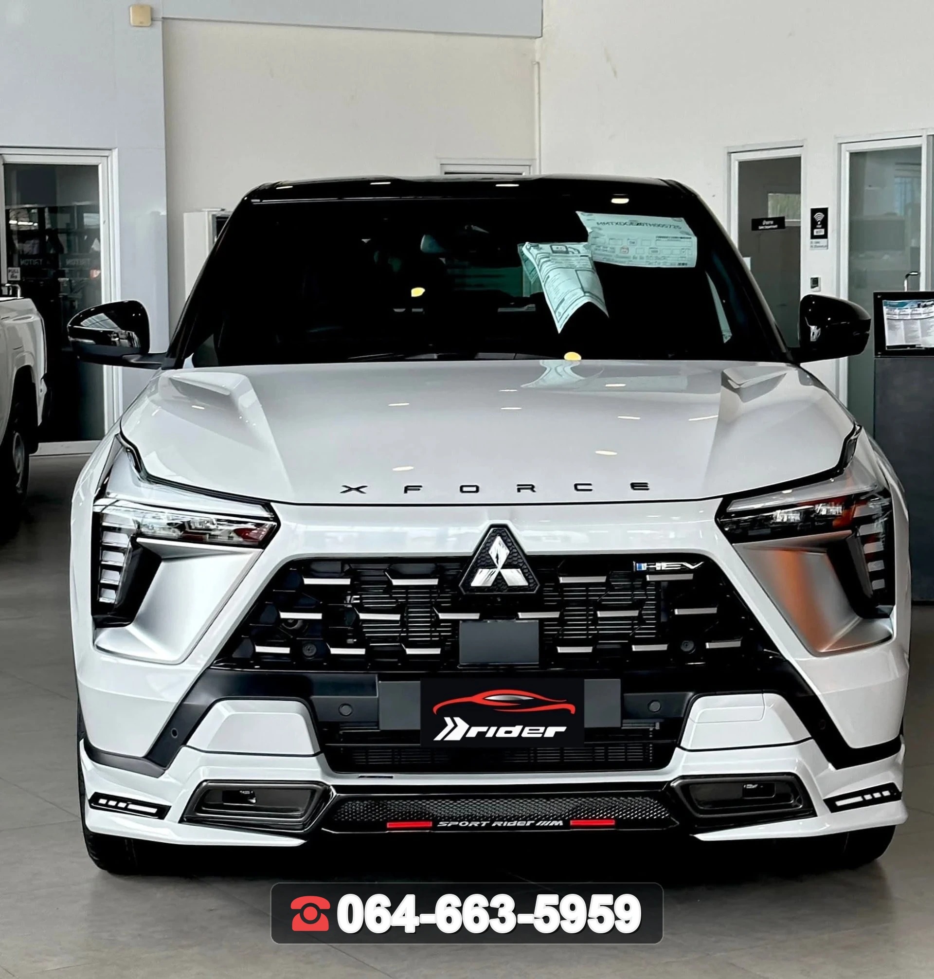 สเกิร์ตหน้า MITSUBISHI Xforce หน้า V.3 RiderM