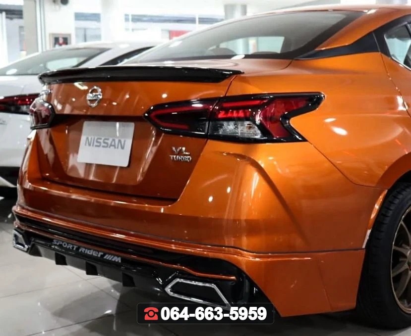 NISSAN สปอยเลอร์ Almera 2020 แนบ RiderM