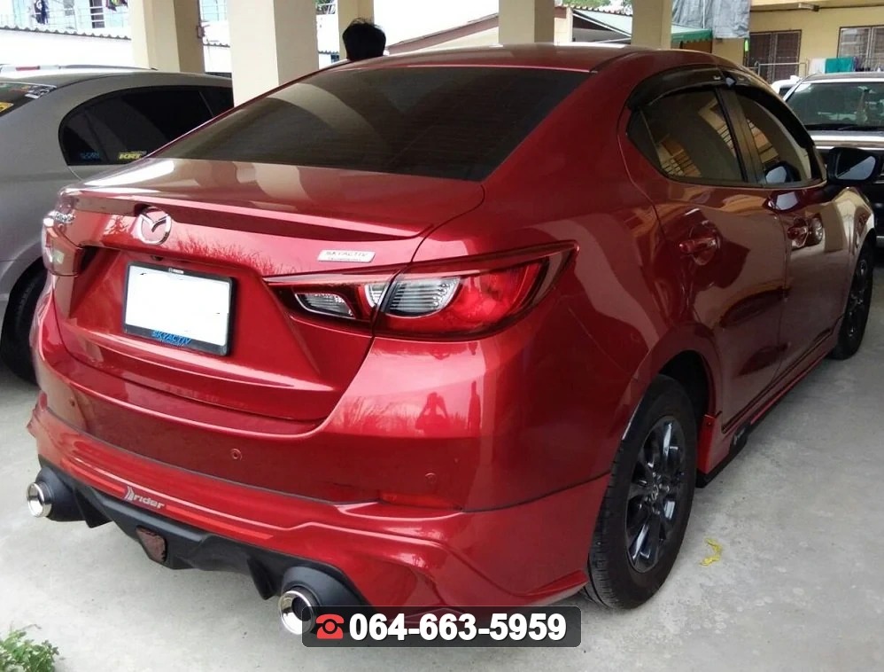 ชุดแต่งสเกิร์ต Mazda 2 4D / 2016-2018 RiderM