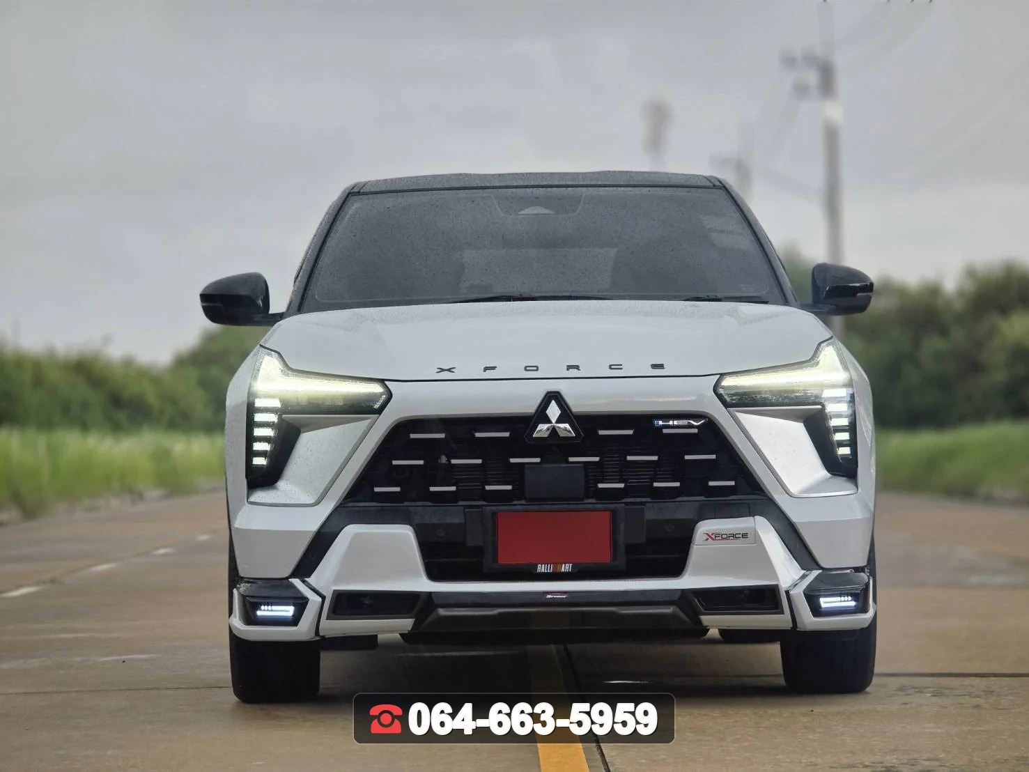 สเกิร์ตหน้า MITSUBISHI Xforce หน้า V.2 RiderM