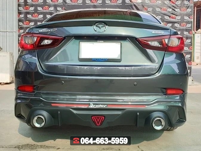 ชุดแต่งสเกิร์ต Mazda 2 4D / 2016-2018 RiderM