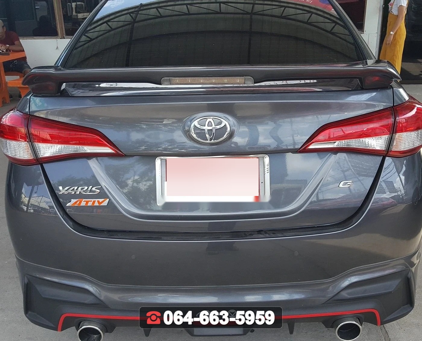 TOYOTA สปอยเลอร์ ATIV ยกมีไฟ RiderM