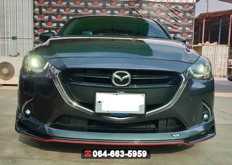 ชุดแต่งสเกิร์ต Mazda 2 4D / 2016-2018 RiderM