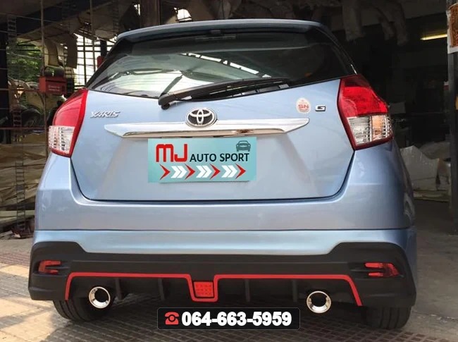 ชุดแต่งสเกิร์ต TOYOTA Yaris 2014 VIP RiderM