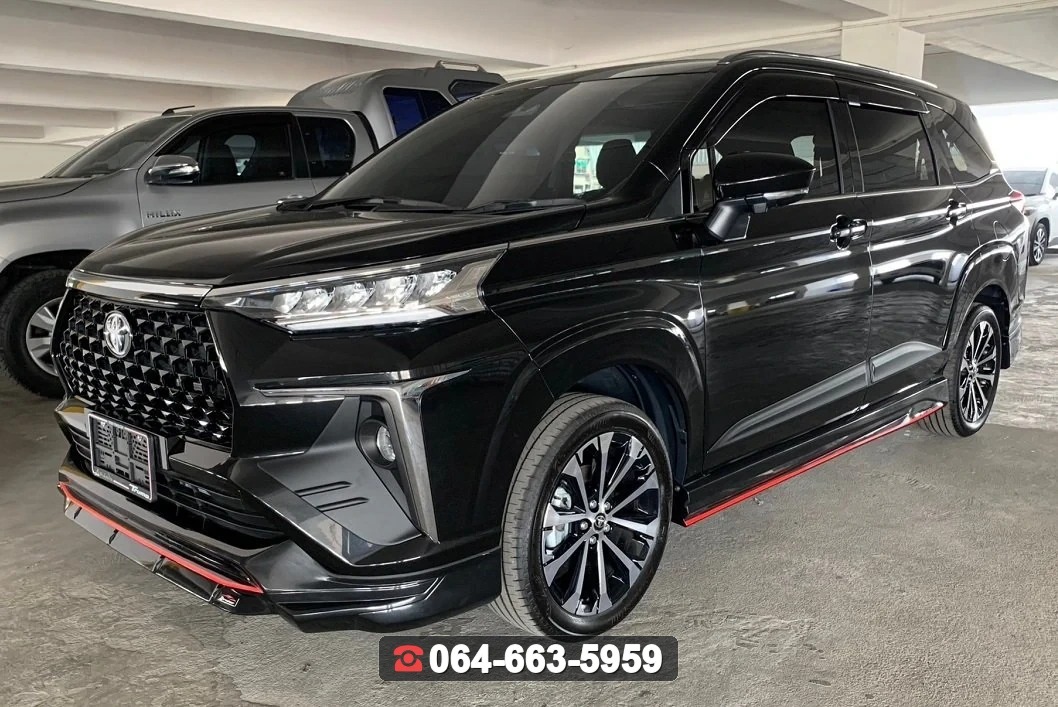 ชุดแต่งสเกิร์ต TOYOTA Veloz V.2 ท่อกลม RiderM