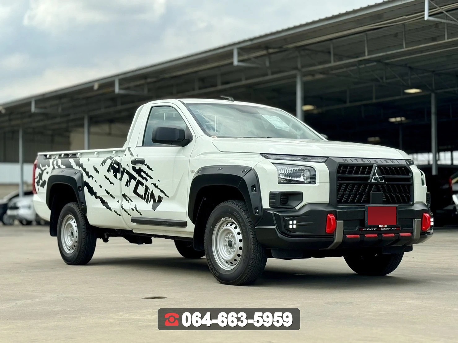 MITSUBISHI คิ้วล้อ Triton 2023 รุ่น Single cab RiderM