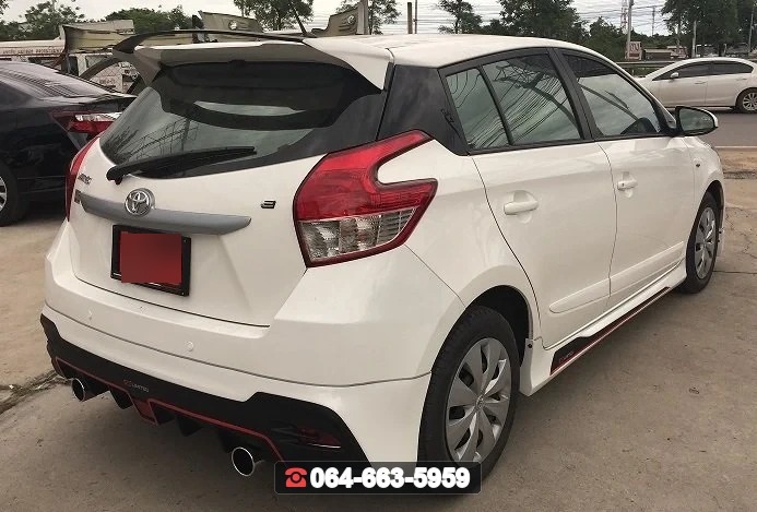 TOYOTA สปอยเลอร์ Yaris 2014 RS RiderM