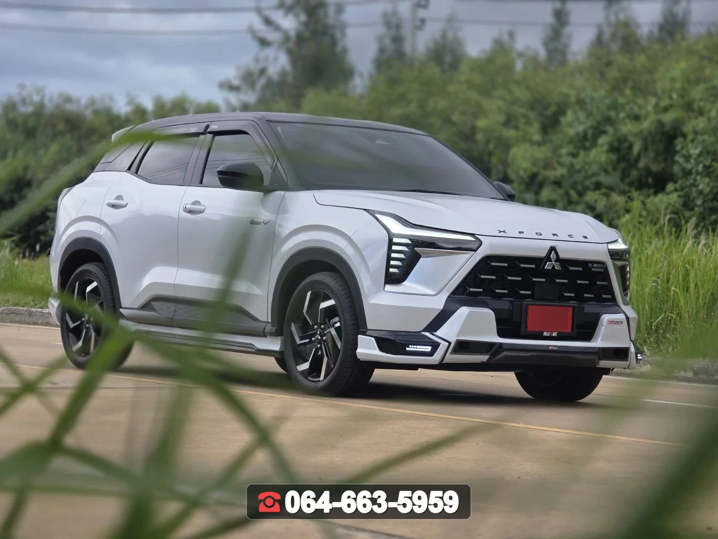 สเกิร์ตหน้า MITSUBISHI Xforce หน้า V.2 RiderM