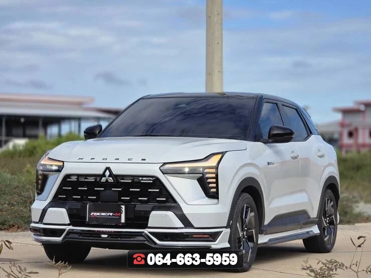 สเกิร์ตหน้า MITSUBISHI Xforce หน้า V.4 RiderM