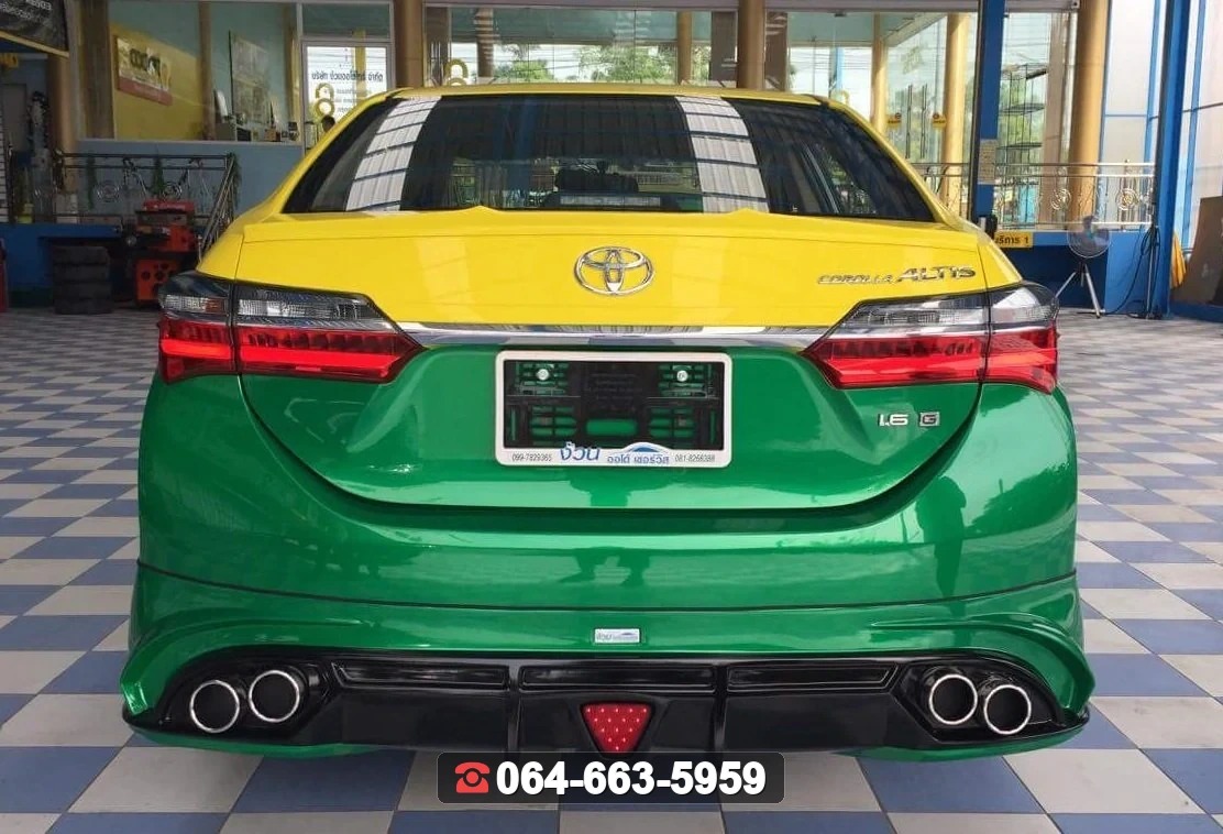 ชุดแต่งสเกิร์ต TOYOTA ALTIS 2017 RiderM