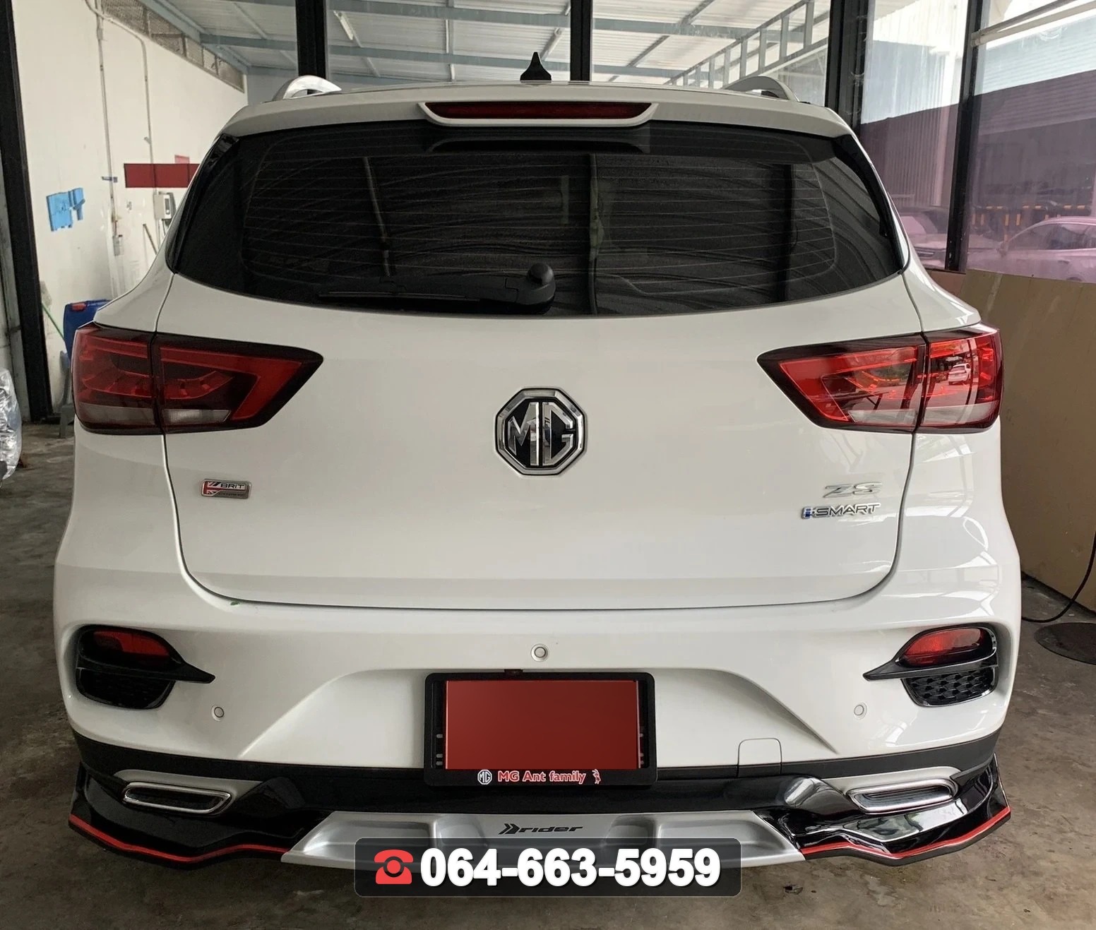 ชุดแต่งสเกิร์ต MG ZS 2021 RiderM