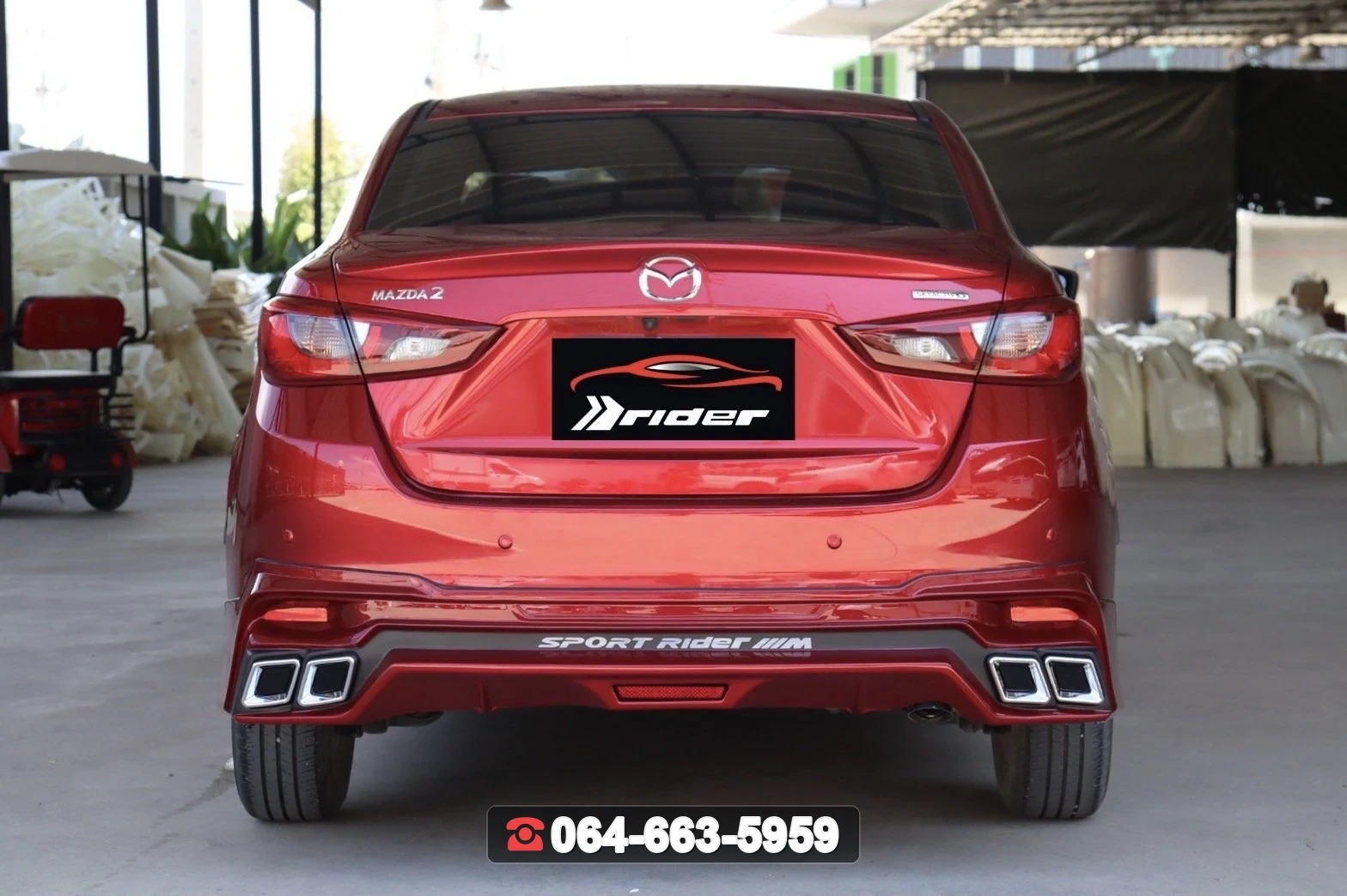 ชุดแต่งสเกิร์ต Mazda 2 / 2020-2022 RiderM