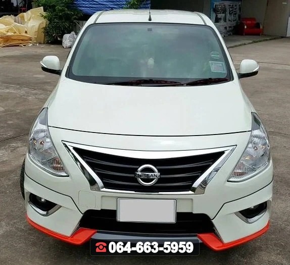ชุดแต่งสเกิร์ต NISSAN Almera 2014 Nismo RiderM