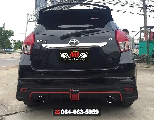 TOYOTA สปอยเลอร์ Yaris 2014 RS RiderM
