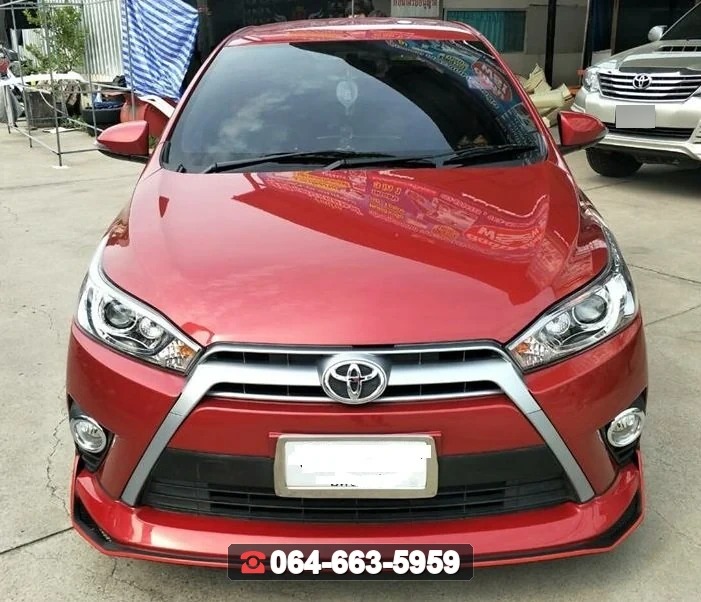 ชุดแต่งสเกิร์ต TOYOTA Yaris 2014 RS RiderM
