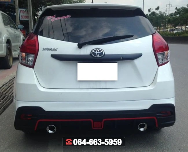 ชุดแต่งสเกิร์ต TOYOTA Yaris 2014 VIP RiderM