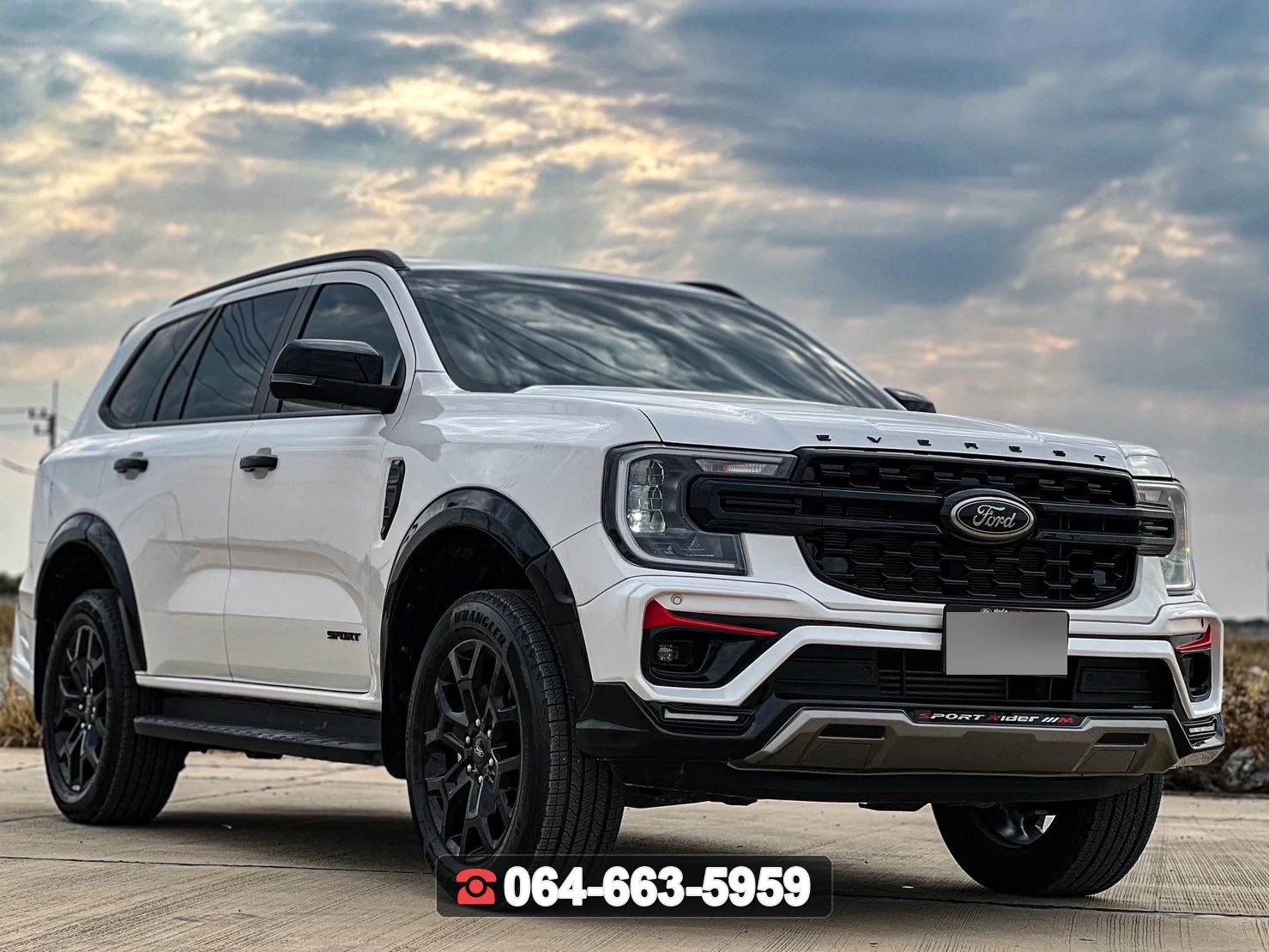 ชุดแต่งสเกิร์ต FORD Everest 2022 V.2 RiderM