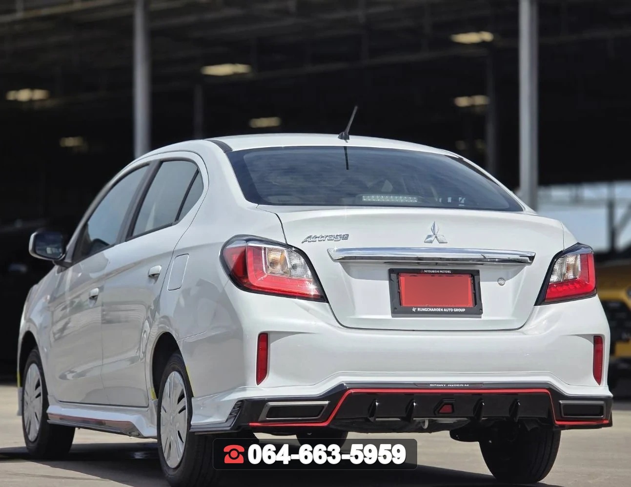 ชุดแต่งสเกิร์ต MITSUBISHI Attrage 2026 V.2 RiderM