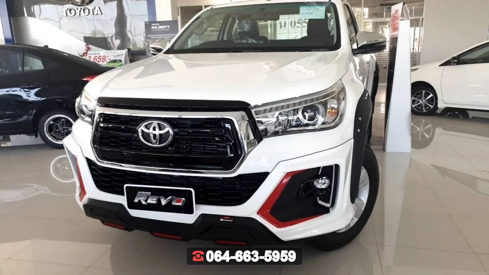 TOYOTA สเกิร์ตหน้า Rocco RiderM