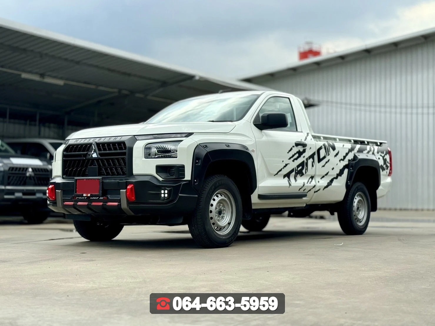 MITSUBISHI คิ้วล้อ Triton 2023 รุ่น Single cab RiderM