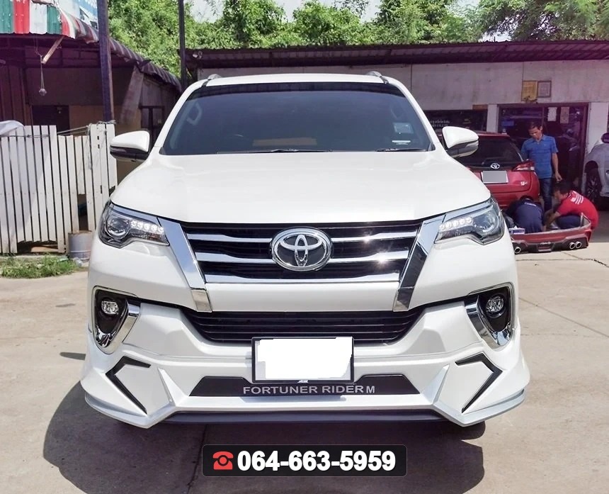 ชุดแต่งสเกิร์ต TOYOTA Fortuner 2018 RiderM