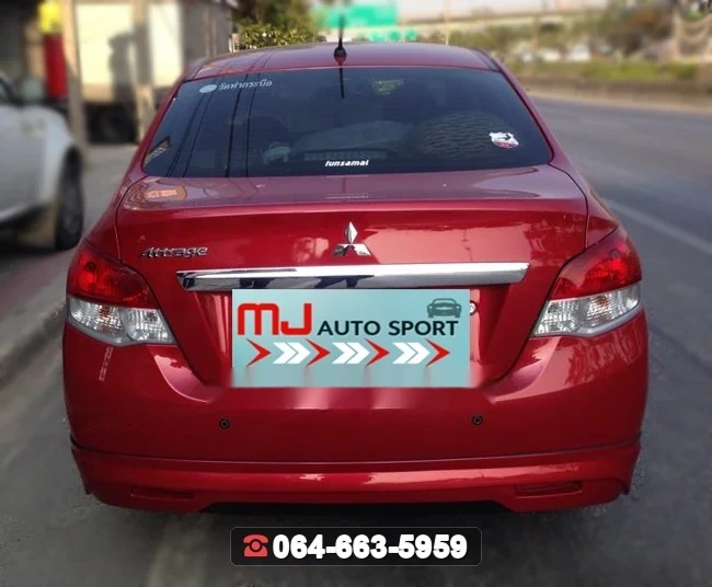 ชุดแต่งสเกิร์ต MITSUBISHI Attrage 2012-2014 RiderM