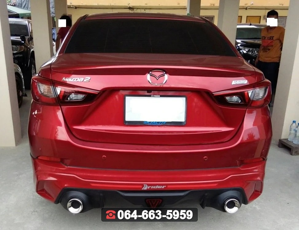 ชุดแต่งสเกิร์ต Mazda 2 4D / 2016-2018 RiderM