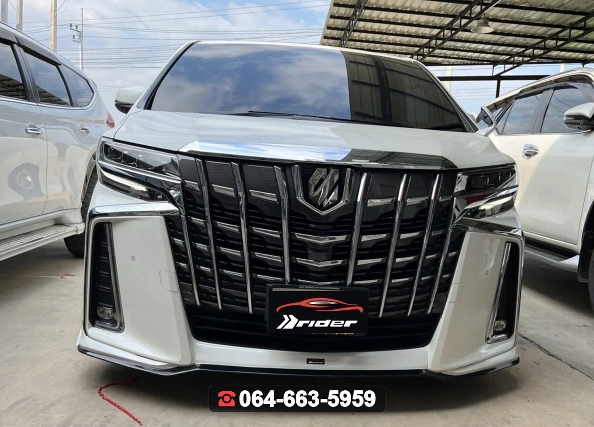 ชุดแต่งสเกิร์ต TOYOTA ALPHARD 2018-2022 RiderM