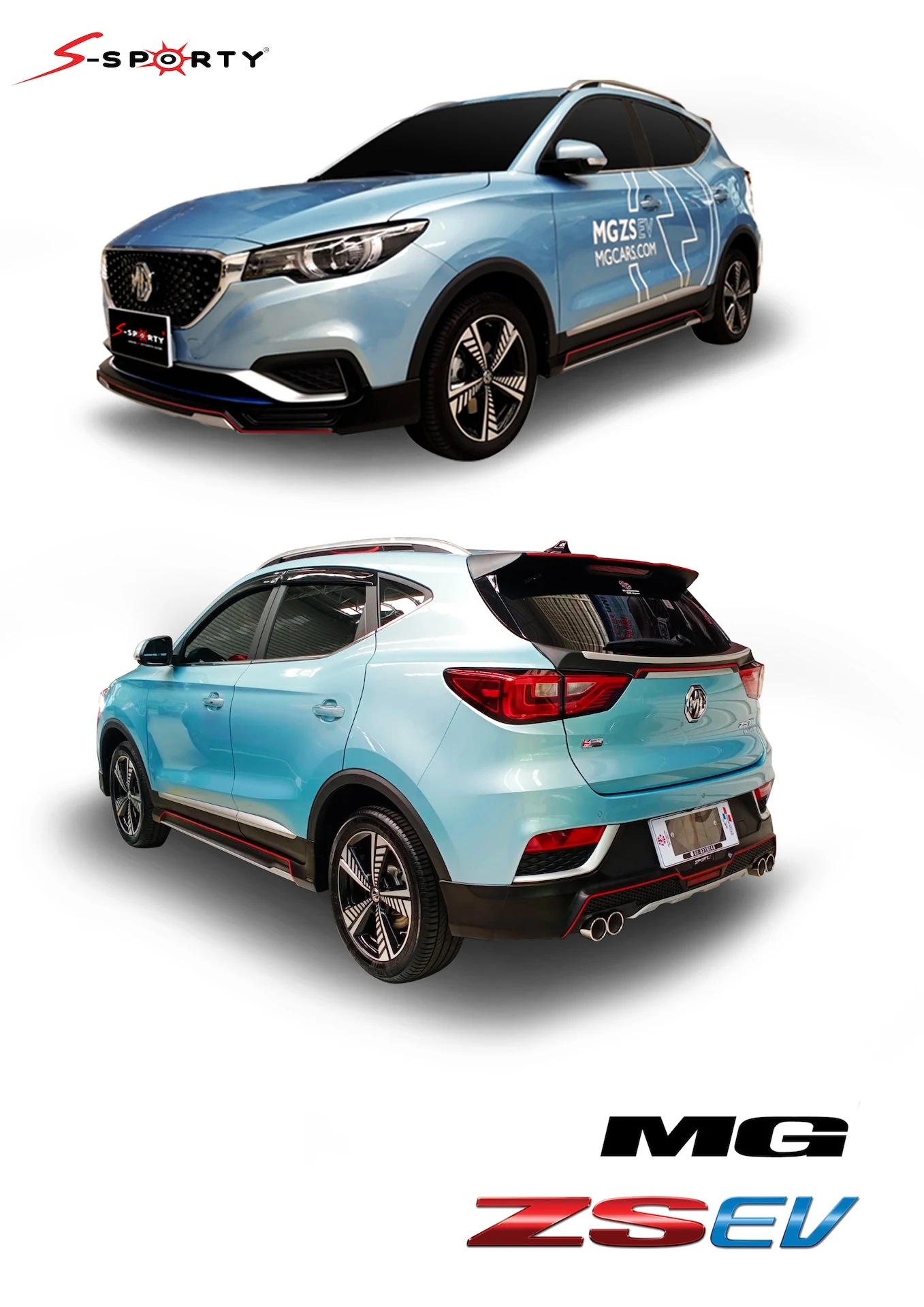 ชุดแต่ง MG ZS EV S-Sporty