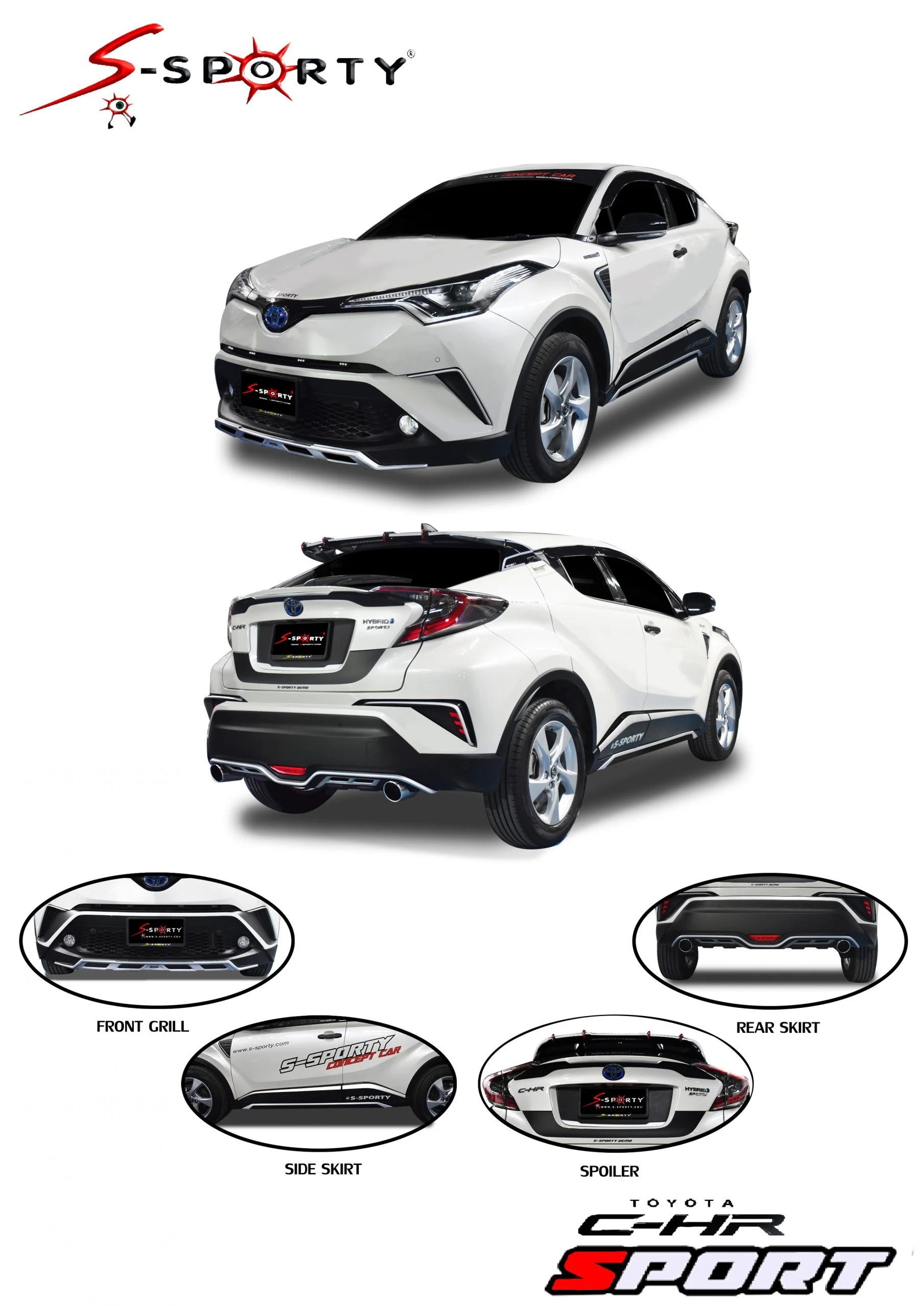 ชุดแต่ง C-HR 2016 SPORT S-Sporty