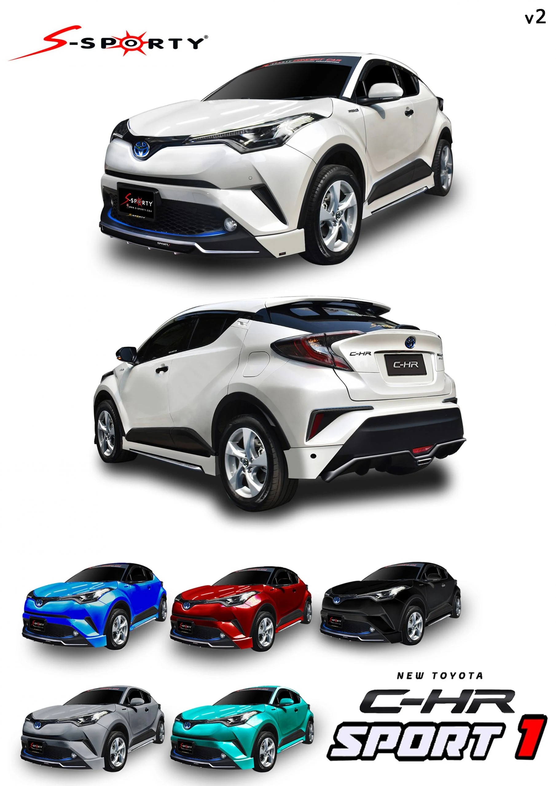 ชุดแต่ง C-HR 2016 SPORT 1 S-Sporty