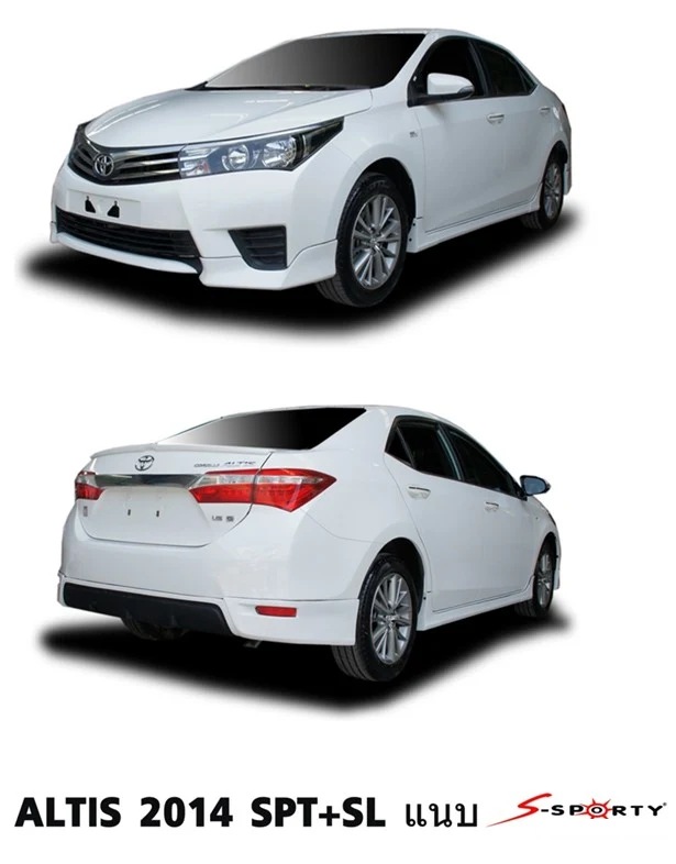 ชุดแต่ง ALTIS 2014 SPT S-Sporty