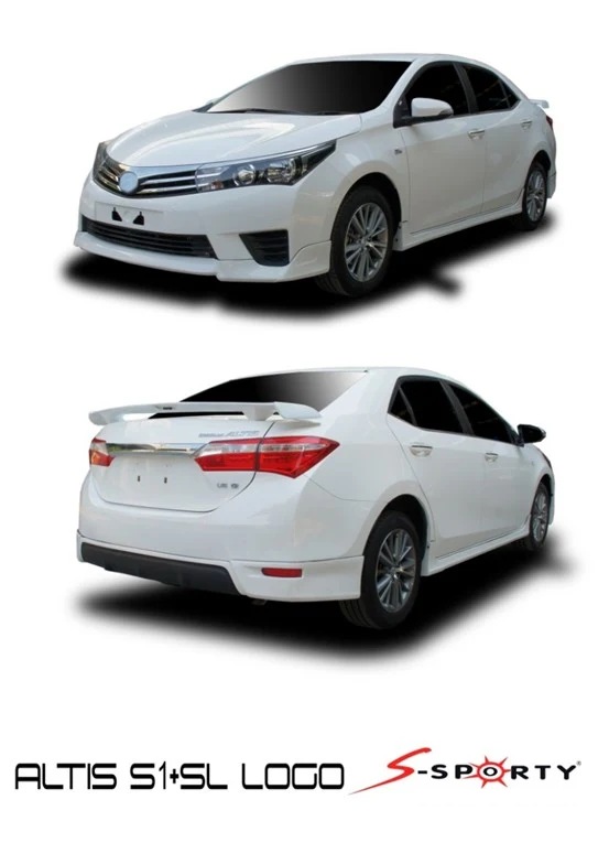 ชุดแต่ง ALTIS 2014 S1 S-Sporty