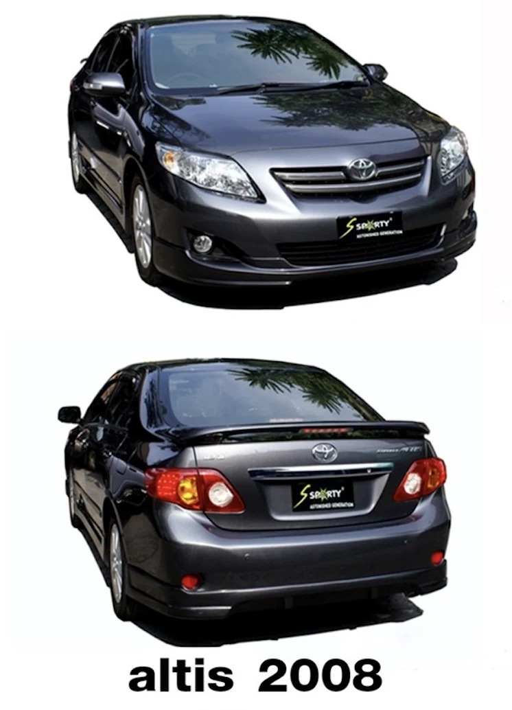 ชุดแต่ง ALTIS 2008 S-Sporty