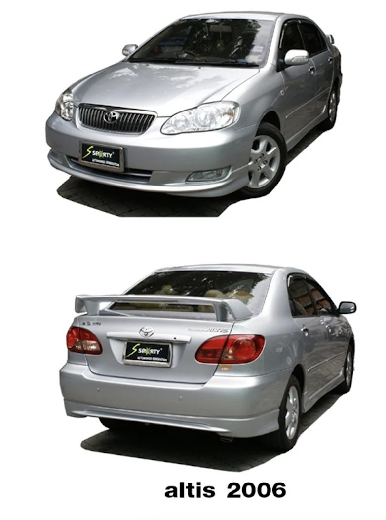 ชุดแต่ง ALTIS 2006 S-Sporty