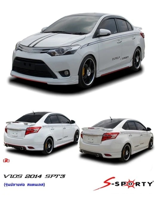 ชุดแต่ง VIOS 2014 SPT3 S-Sporty