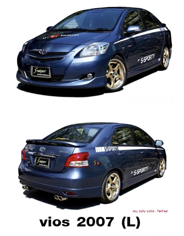 ชุดแต่ง VIOS 2007 S-Sporty