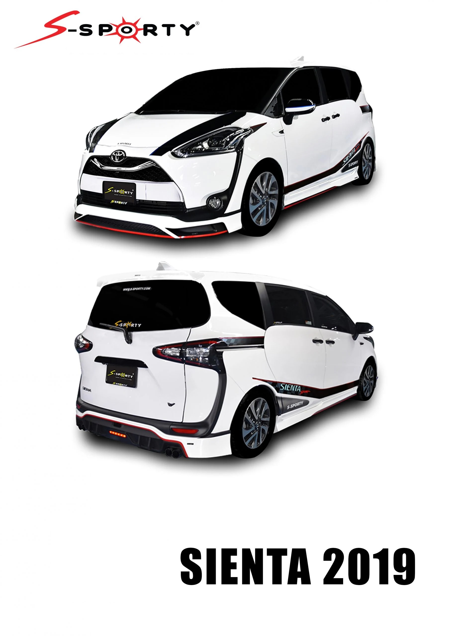 ชุดแต่ง SIENTA 2019 S-Sporty
