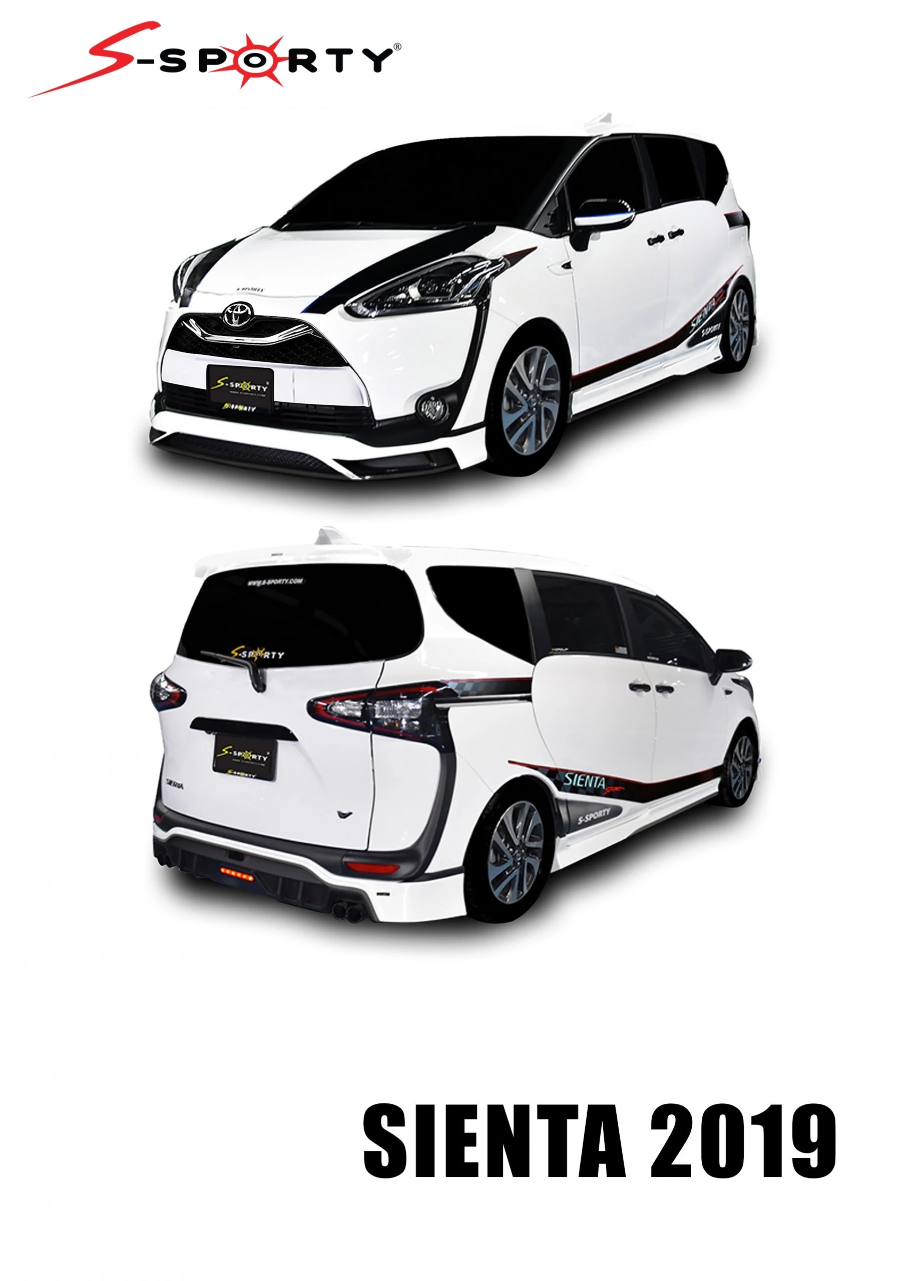 ชุดแต่ง SIENTA 2019 S-Sporty